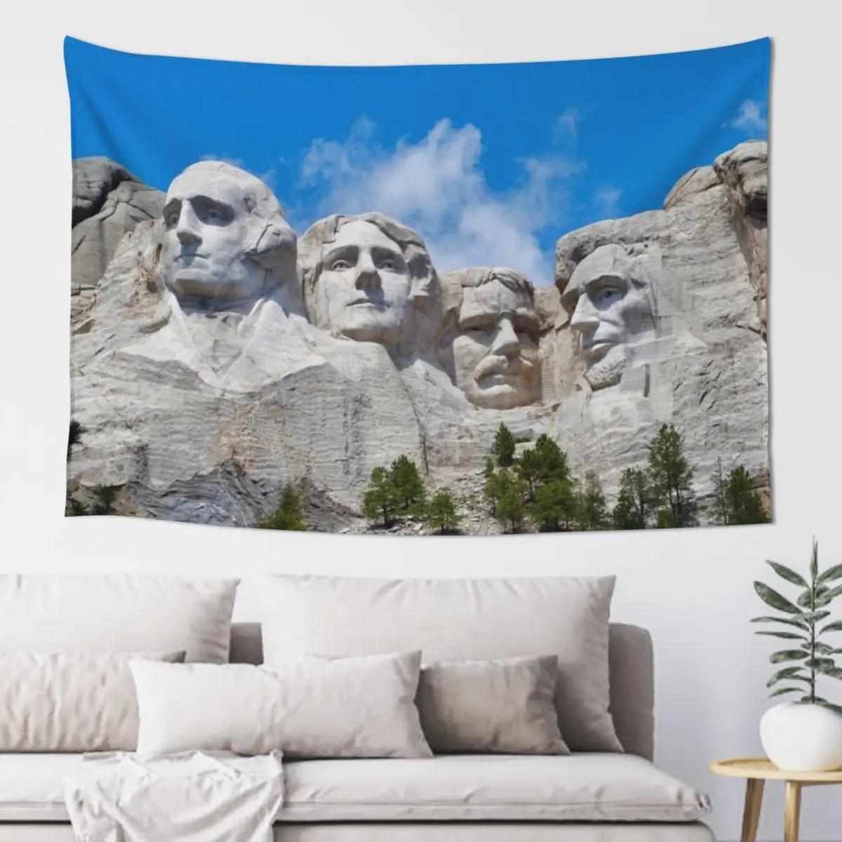 

Mount Rushmore National Monument Tapestry Outdoor Decoration Decoration Home Room Design Room Aesthetic Tapestry