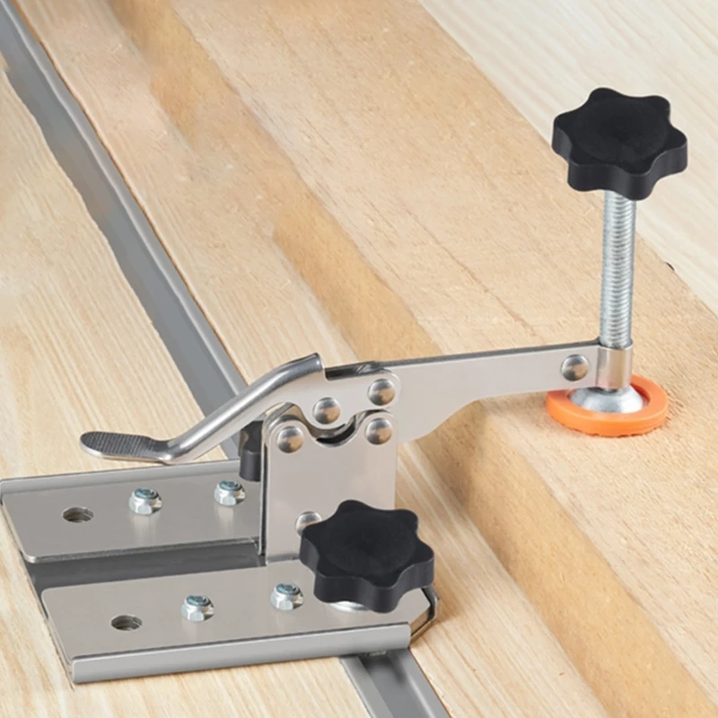 Quick Clamps Stainless Steel Fixed Clamps Push Table Manual Press Woodworking