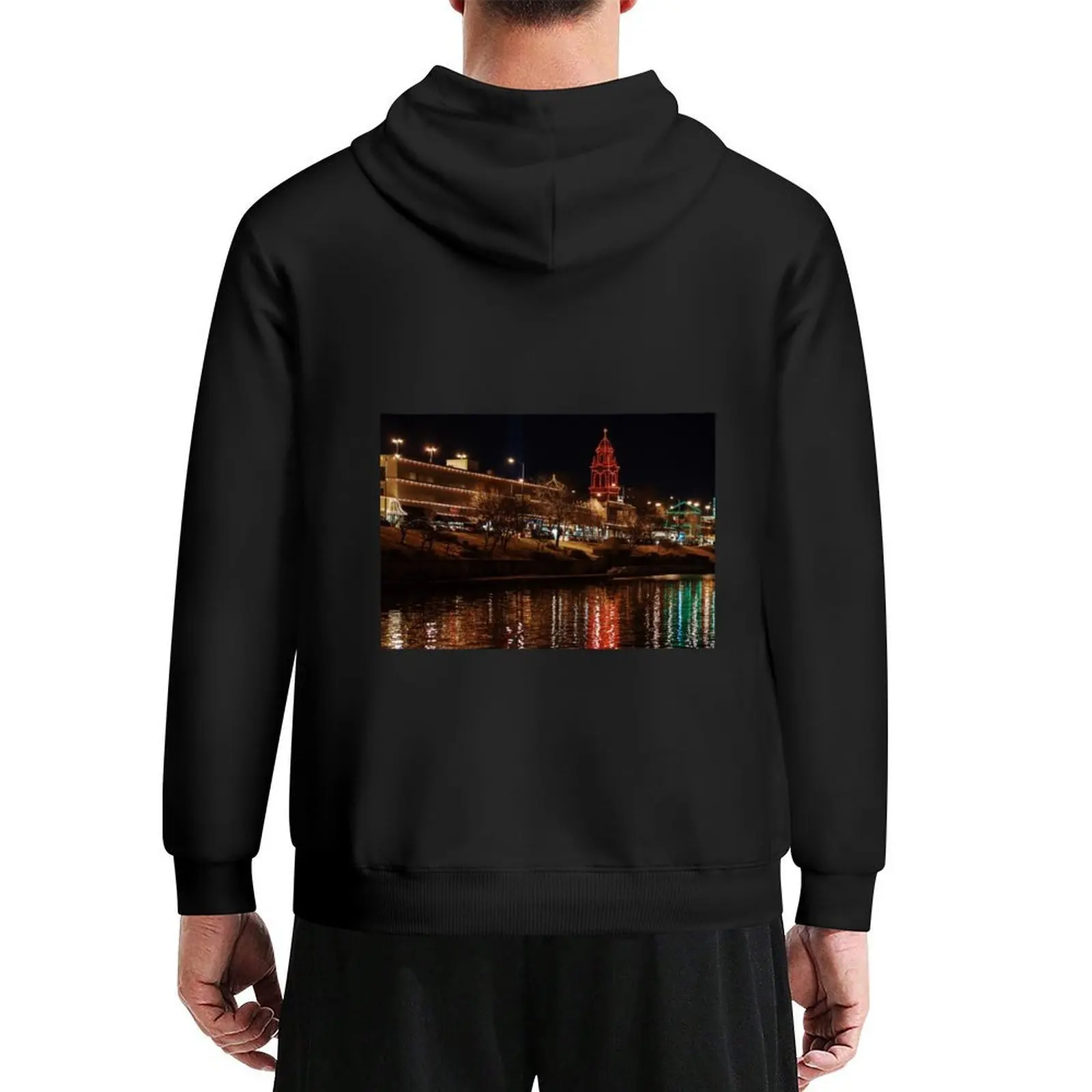 

Plaza Lights Hoodie clothes for men autumn new products anime clothes men's coat tracksuit men