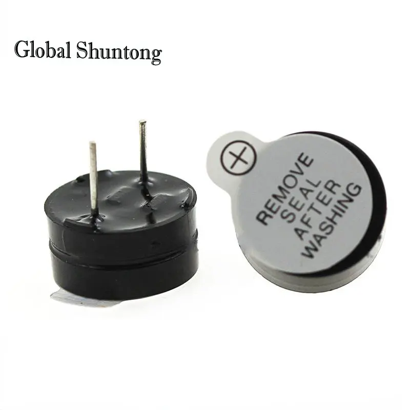 20PCS Ultra Thin Buzzer 3V 5V 12V Active 12065 12 * 6.5mm Split Long Sound Electromagnetic Type