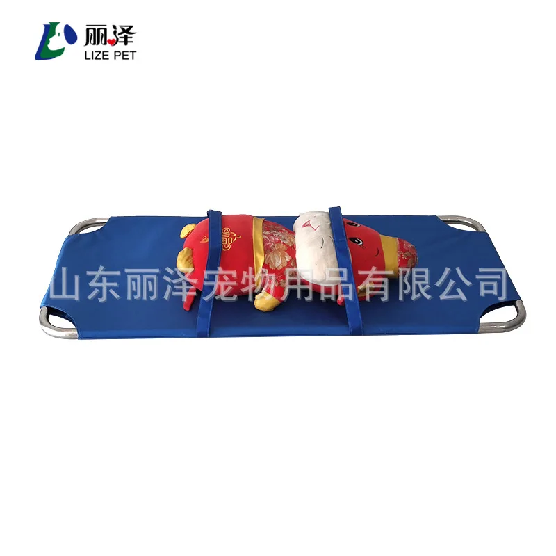 The New Pet 304 Stainless Steel Canvas Simple Stretcher Is Sturdy and Can Be Fixed To Protect The Pet Holder and Can Be Carried