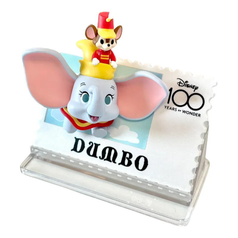 HOT Genuine Miniso Disney Anniversary Retro Stamp Series Blind Box Anime Figure Surprise Mystery  Fridge Magnet Customized Gift