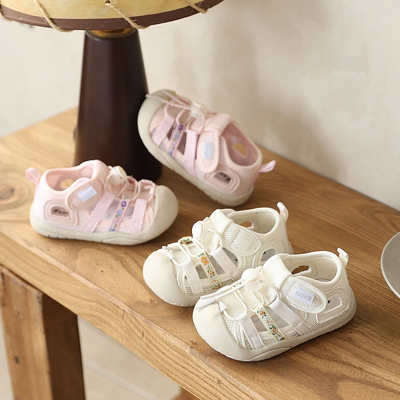 

Summer Baby Girls Sports Sandals Newborn Infant Casual Shoes Children Beach Sandals Kids Non Slip Soft Sole Toddler Shoes