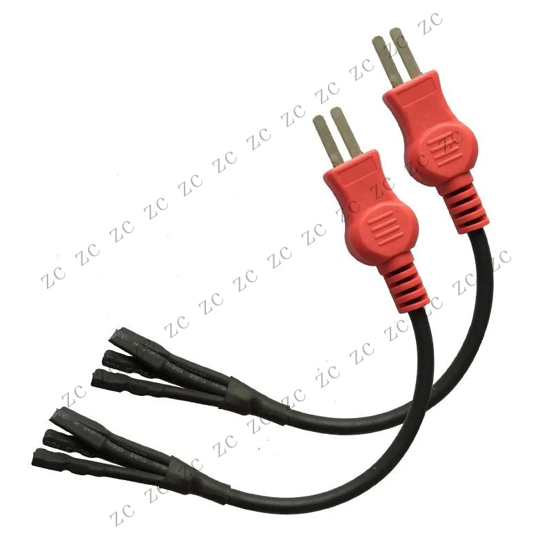 S+ 2pcs Fuel Injector Cleaner Tester Adapter Cable For AUTOOL CT150 CT160 CT400