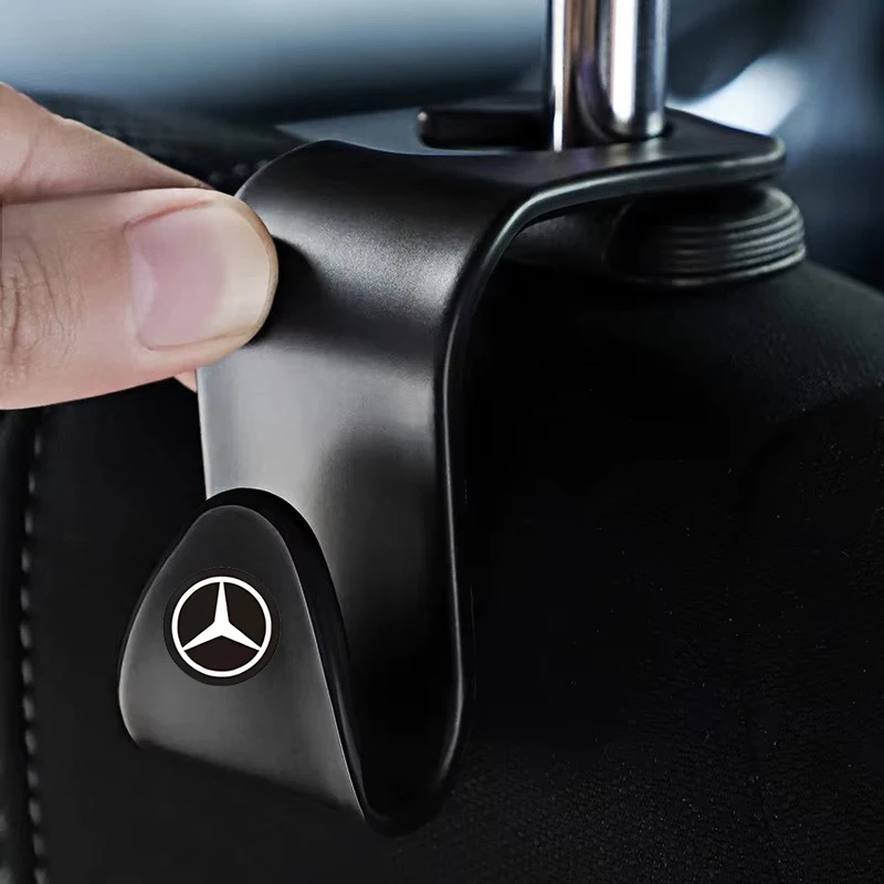 Crochet d'appui-tête de siège de voiture, pour mercedes-benz CLA CES CLS SLK GLK CLK SLS CLG GLE GLC GLB EQC GLA GLS SLC GLK GLA C200 E200 C200L