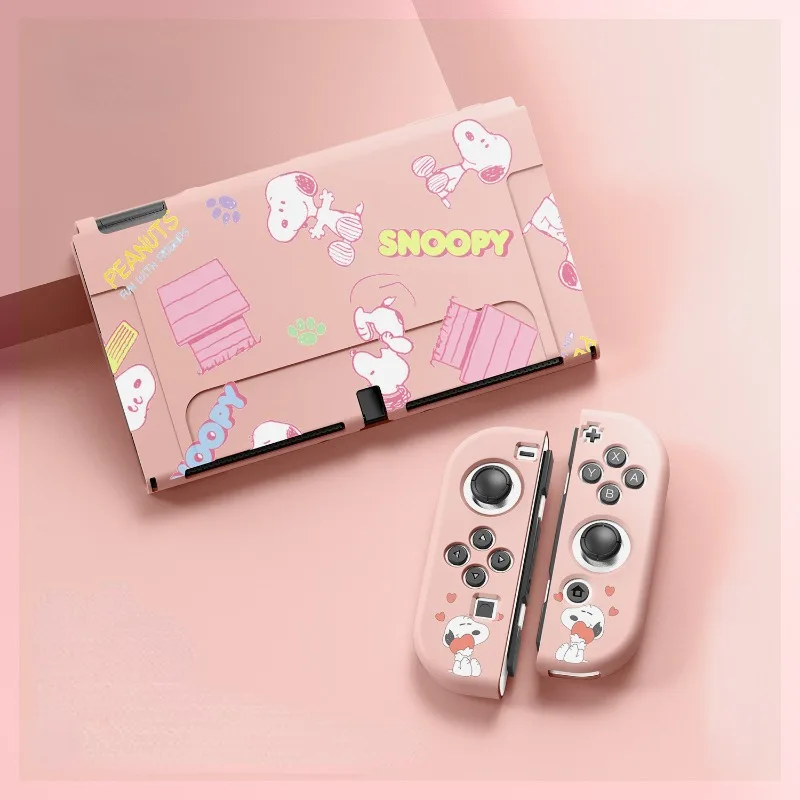 Snoopy Tpu Csae for Nintendo Switch Protective Case Anime Switch NS Oled Console Joycon Cover Game Host Accessories Shell Gifts