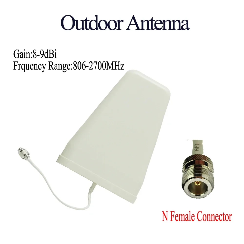 ZQTMAX For 2G 3G 4G Mobile Signal Booster CDMA GSM DCS PCS WCDMA Repeater UMTS LTE Amplifier Log Periodic Communication Antenna