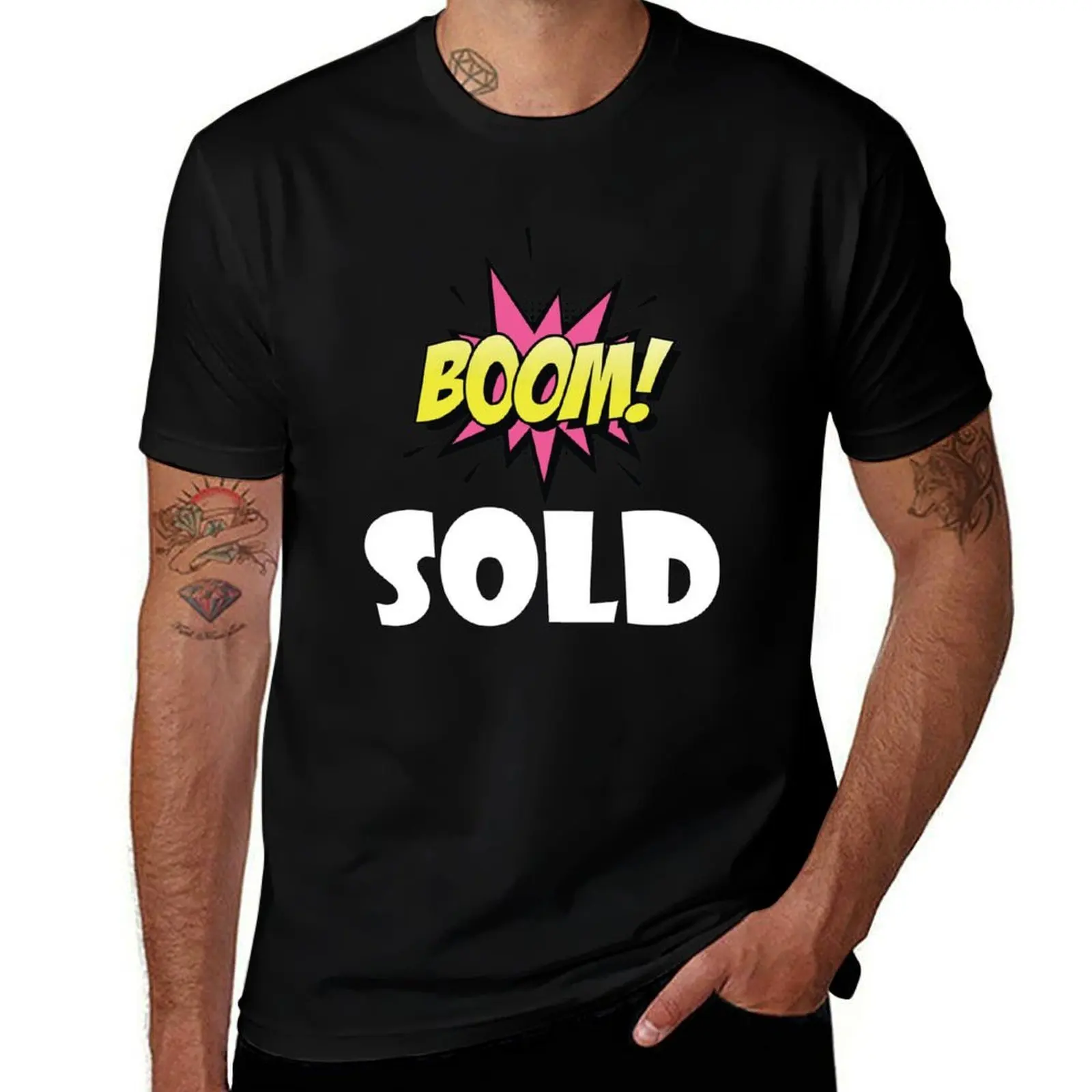 Funny Realtor Real Estate Agent House Sold New Homeowner T-Shirt Fashion Casual Short Sleeve Top T-Shirt