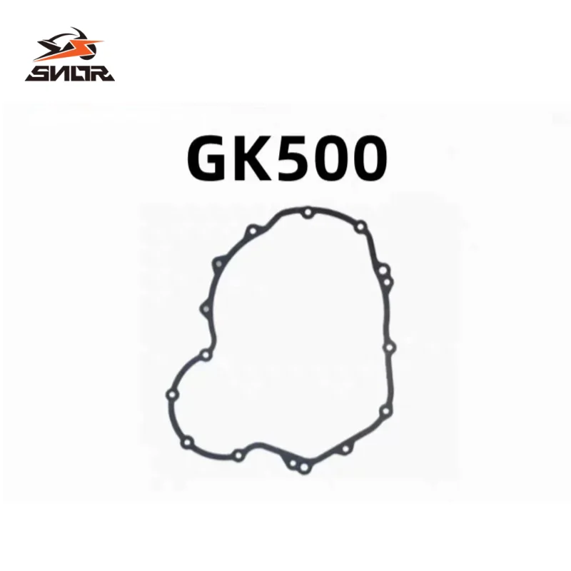 SNOR Left & Right Side Cover Crankcase Cover Left Front Cover Right Clutch Cover For Gaokin GK500 Motorcycle