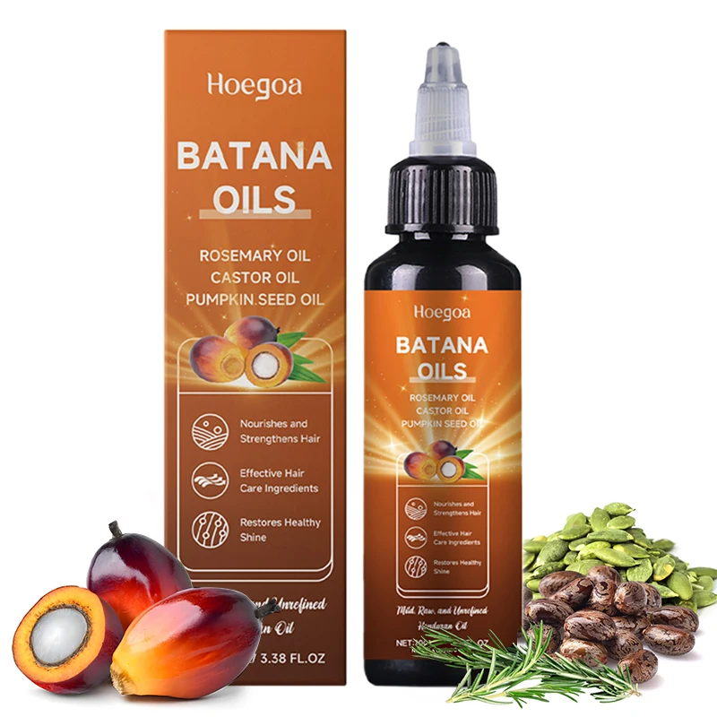 Batana Oil For Hair Growth Hair Care Oil 4 In 1 Pure Unrefined Oil Nourishing Strengthening Hair Health Oil For Hair Scalp Care