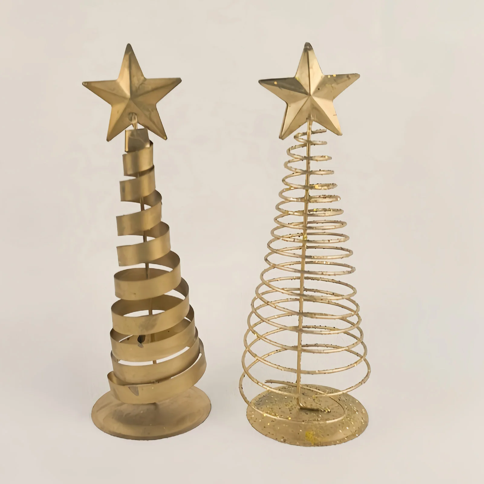 

Desktop Mini Christmas Tree Ornament Nordic Style Iron Xmas Tree For Dining Table Fireplace Desk Decor Party Decorations 2025