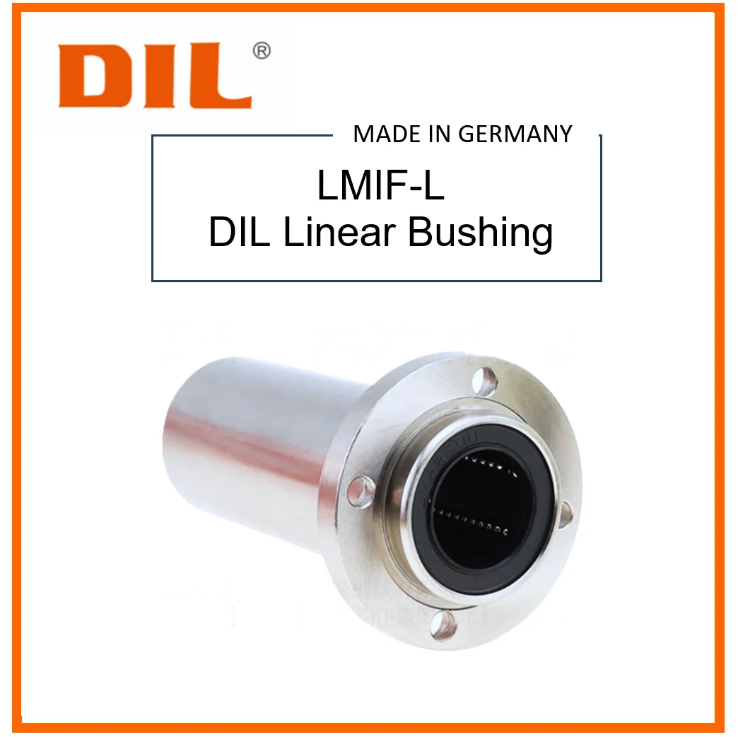 Original New DIL linear bushing Round Fitted Flange LMIF LMIF20L LMIF20LUU to replace THK IKO INA linear bearing 3Dprinter parts