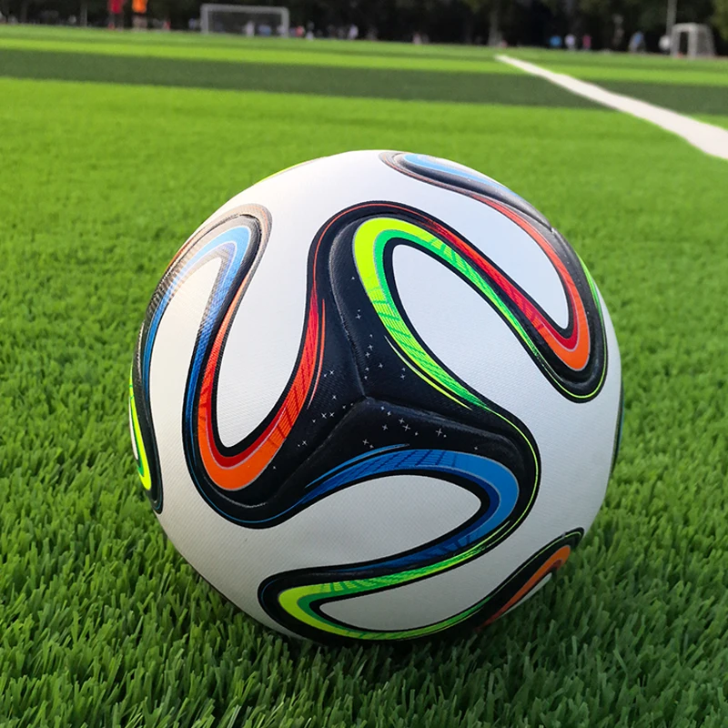 Balón de fútbol tamaño 5, pelotas profesionales para adultos, sin costuras, unidas, alta elasticidad, adiestramiento al aire libre, fútbol suave de PU