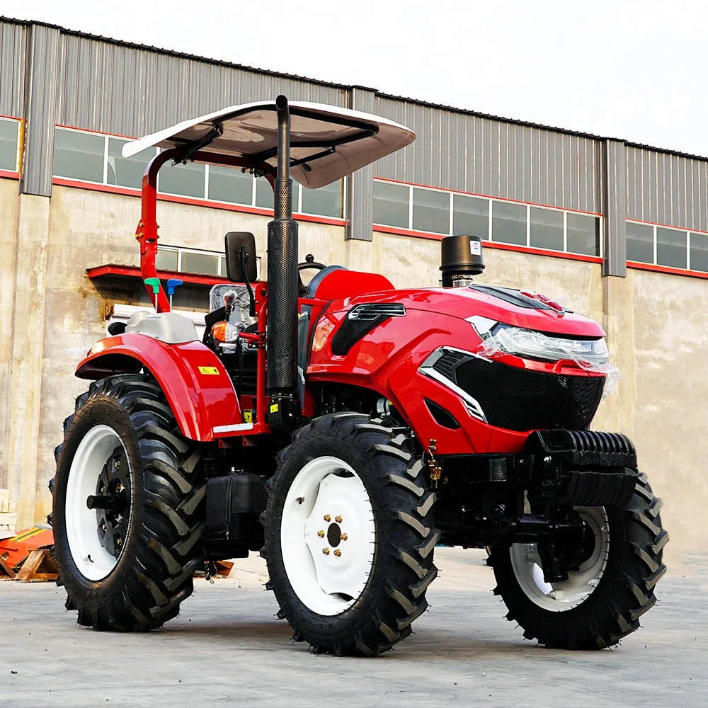 รถแทรกเตอร์การเกษตรอเนกประสงค์ 4wd รถแทรกเตอร์การเกษตรขนาดกะทัดรัดขนาดเล็ก 4x4 รถแทรกเตอร์การเกษตรขนาดเล็กขายร้อน