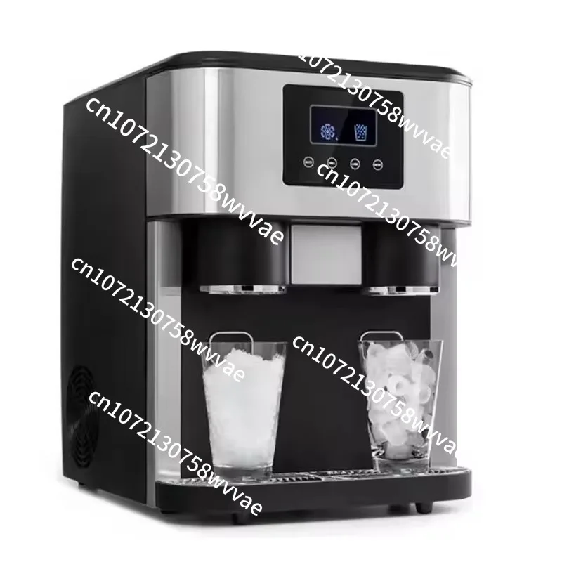 

Портативный домашний мини-генератор для кубиков льда 3 в 1, удобный настольный полупрофессиональный дозатор льда с дробивателем