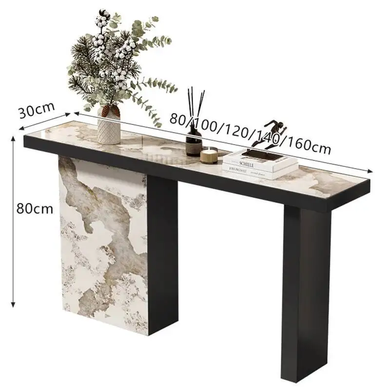 

Aesthetic Luxury Style Entryways Table European Decoration Elegant Console Tables Easy Pack Konsolentisch Living Room Furniture