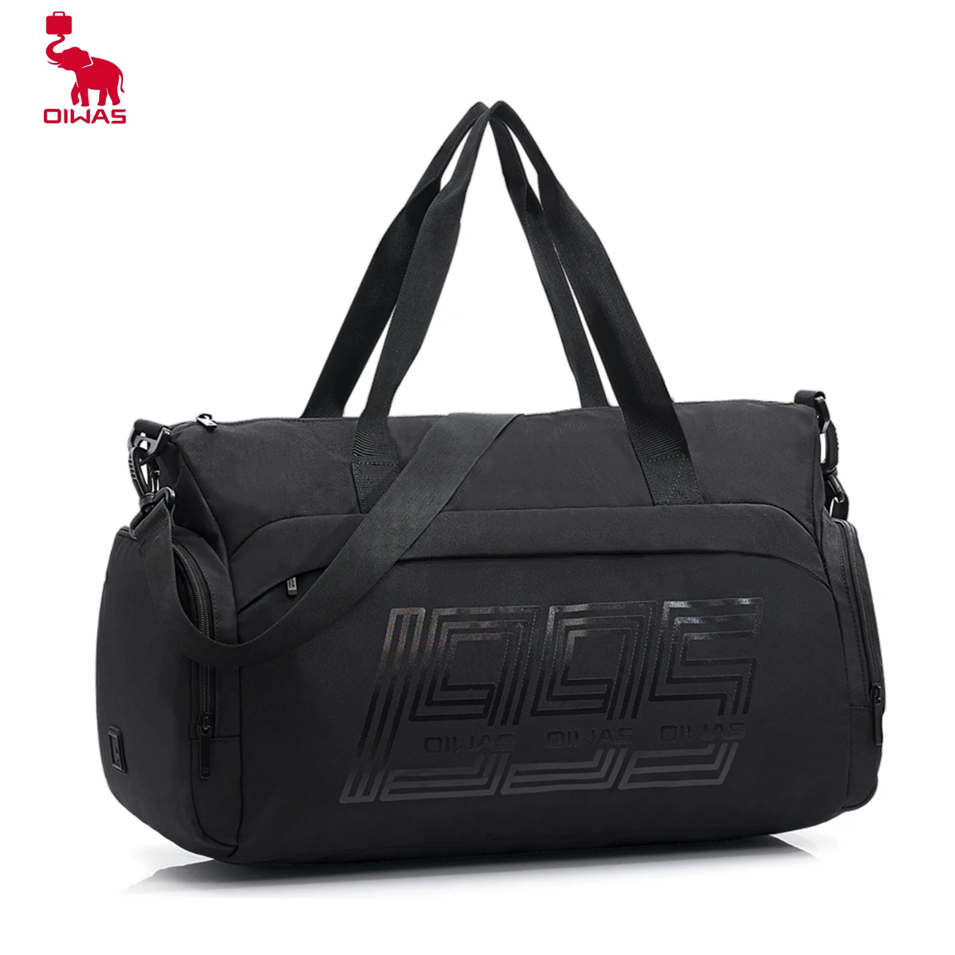 OIWAS-bolsa de viaje impermeable de gran capacidad para hombre, equipaje de mano, bolsos de hombro portátiles, bolso de lona multifuncional