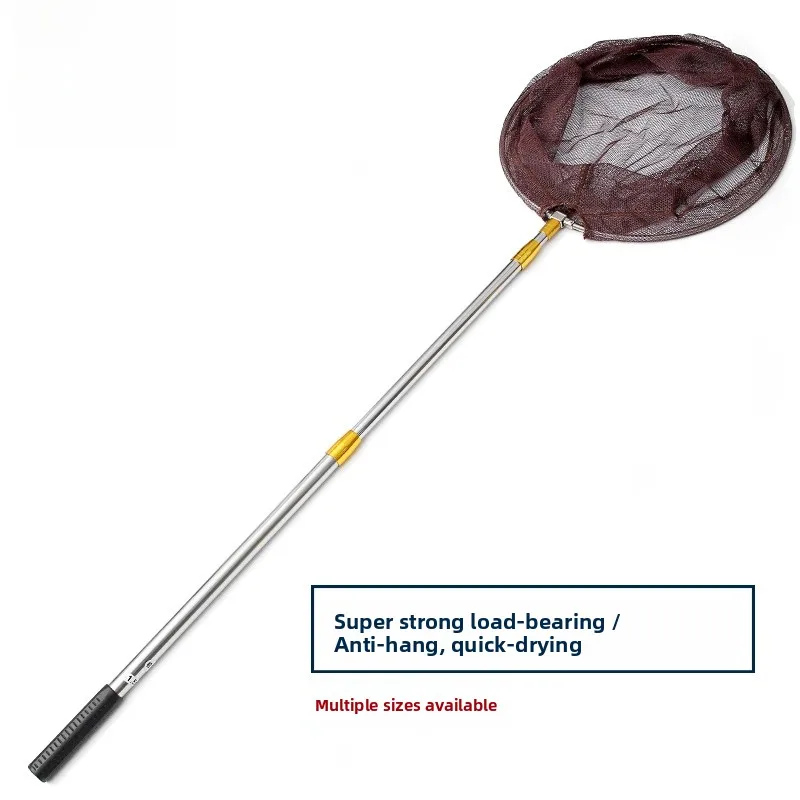 rede-de-pesca-em-aco-inoxidavel-com-cabo-extensivel-equipamento-de-pesca-cabeca-de-rede-adesiva-para-captura-de-peixes-suprimentos-para-camping-e-viagens-ao-ar-livre