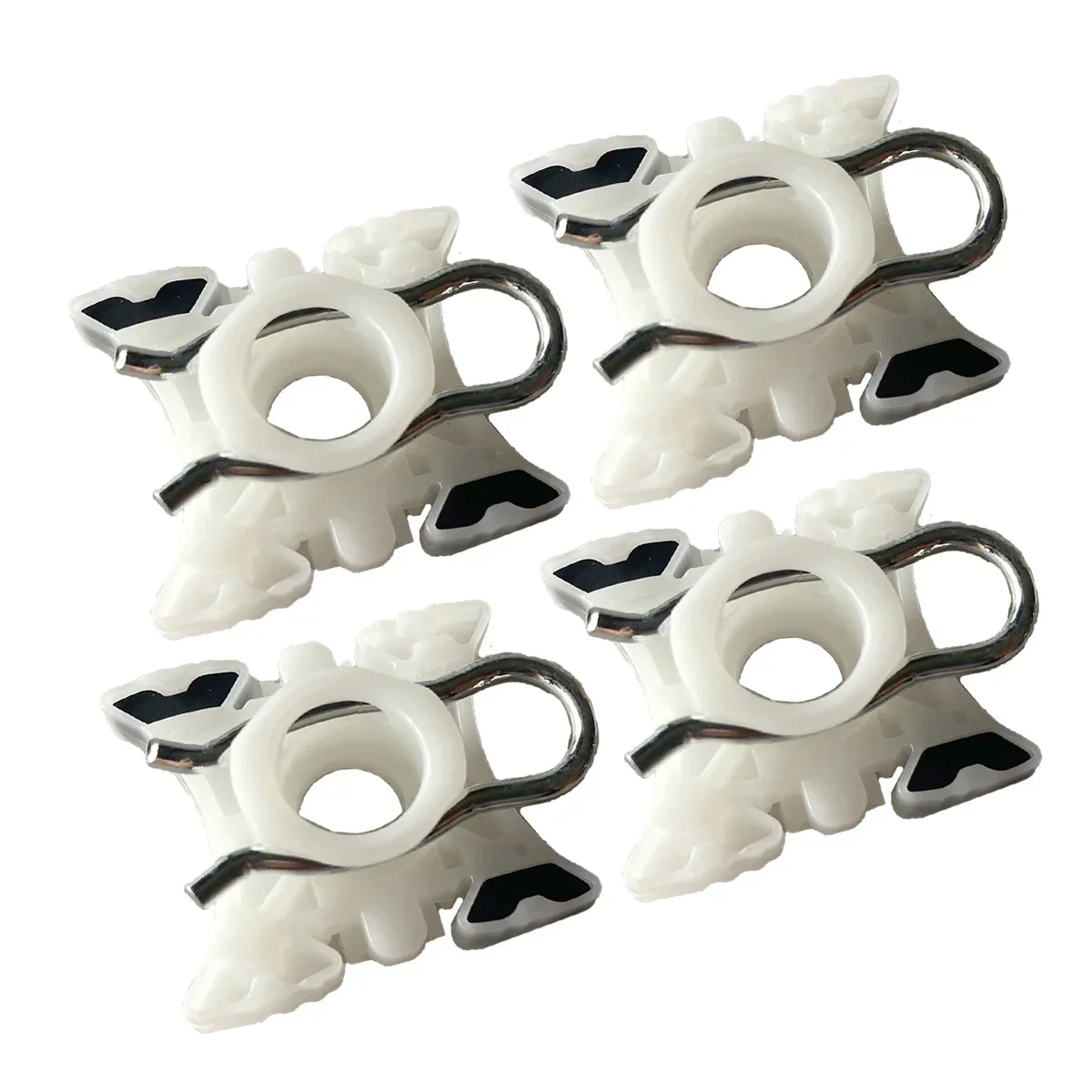 4x Window Lift Regulator Clips Sliding 51321938884 3509416 For BMW 3 5 7 Series E36 E34 Z3 Volvo S60 S80 V70 MK1 960 XC90 XC70