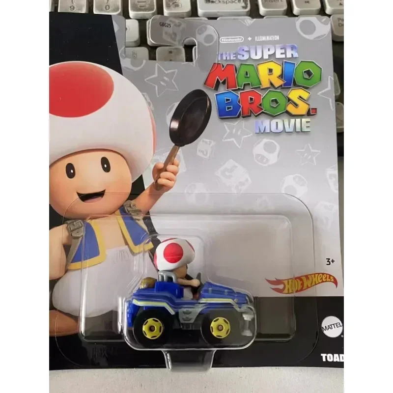 Original Hot Wheels Premium 1/64 Super Mario Kart Miniature Cars Diecast Mario Bros Miniatura De Carros Hotwheels Car Hotweheels