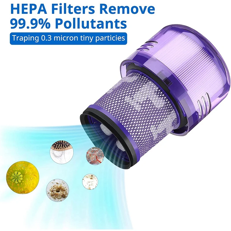 Accessori Filtri Per Dyson V11 Torque Drive Cordless Stick Aspirapolvere Sv14 Parti di ricambio Filtro Hepa, Confezione da 8