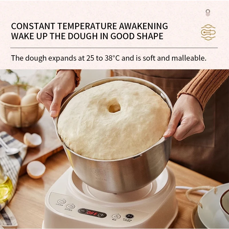 Flour mixer household small automatic fermentation kneading machine stirring cook machine commercial hair beating noodle alive