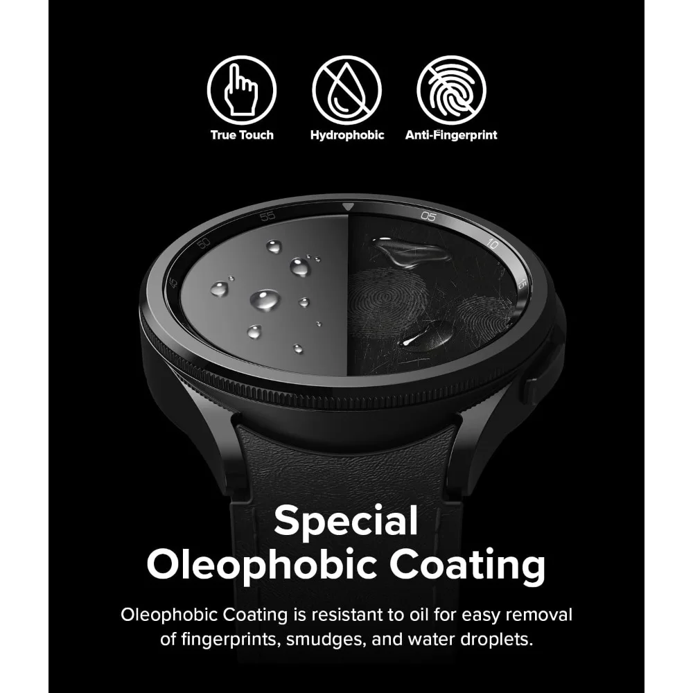 Screen Protector Films for Samsung Galaxy Watch 6 Classic 43mm 47mm Watch4 5 40mm 44mm Tempered Glass Anti-Scratch Accessories
