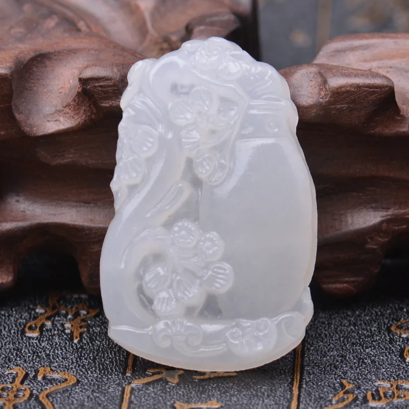 Natural New Plum Blossom Pendant, Ruyi Plum Blossom Pendant