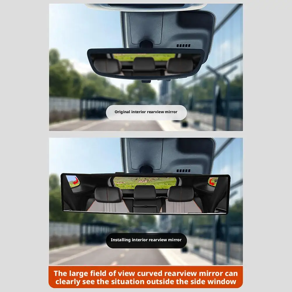 Auto-Babyspiegel, Innenrückspiegel, Weitwinkel-Konvexer Rückspiegel, Blendschutz, Großes Sichtfeld, Panorama-Hilfsmonitor – Detail 8