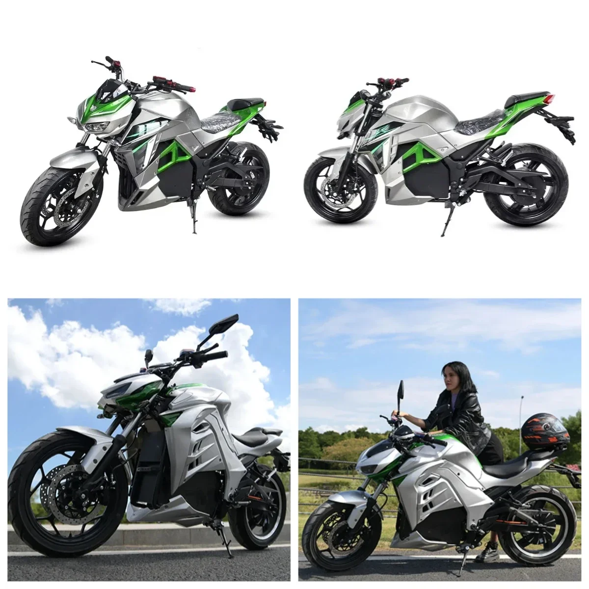 

LuyuanWholesale Motorcycle Off Road Engine Sport Racing Electric Motorcycle 20000w Lithium Moto Electrica Niño