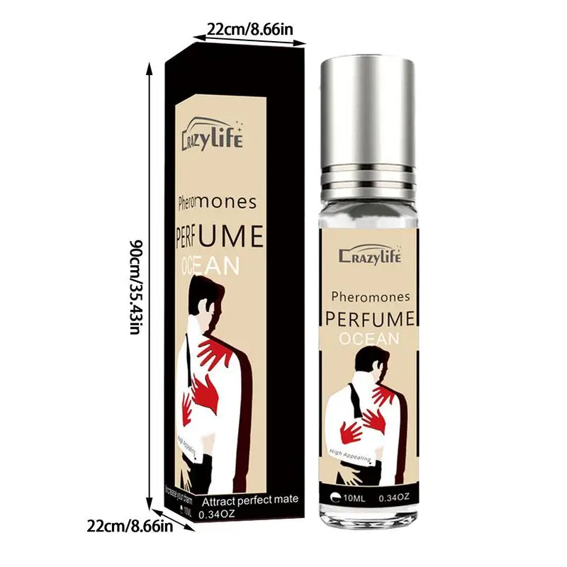 10ml mini Draagbare Dating Parfum voor Vrouwen en Mannen Flirten Feromonen Verse Blijvende charme Intieme Partner Sex Dating Parfum