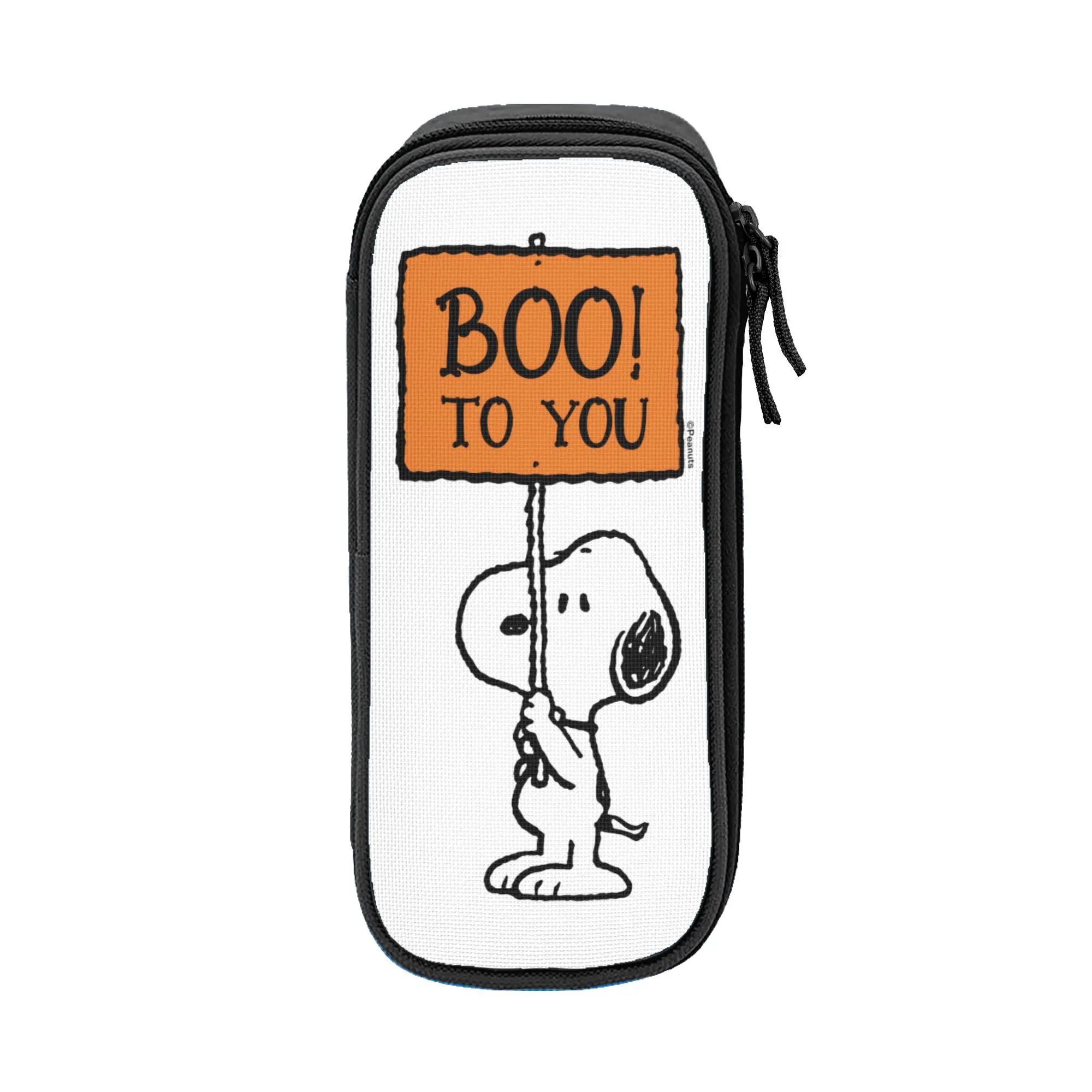 

Large Capacity Pencil Case Snoopys cartoon dog School Supplies Double Layer Pencilcase Women Makeup Bag Amazing Gift