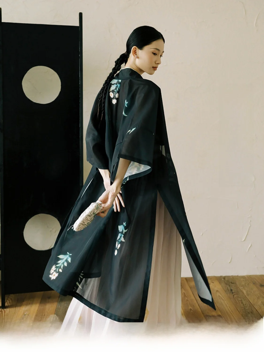 

Оригинальные женские платья Wi Mountain Moon Qing Book Song Rhythm для весны и лета, повседневные, для работы, улучшенная модель Mǎ Páni Qún