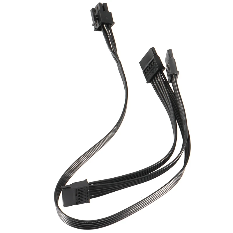 2 Cables de Alimentación de 6 Pines a 3X SATA para EVGA Supernova 650 750, Gran Venta, en Stock