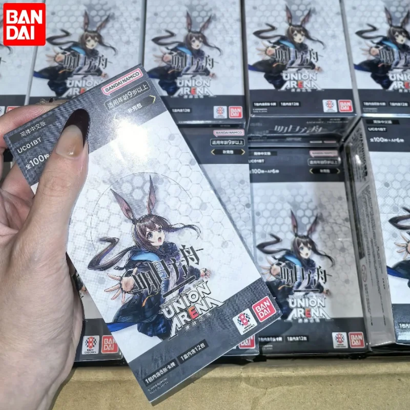 Neue 100% Original Bandai Tcg Union Arena Arknights Booster Pack Ua30bt Anime Spiel Sammlung Karte Geschenke Spielzeug
