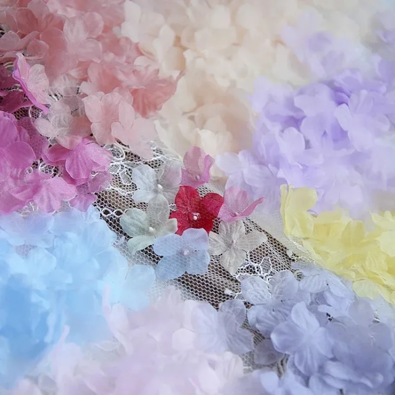 

2.3cm Organza Petal DIY Accessories,3D Flower,Baby Clothes,Headdress, Earrings Decoration, Hydrangea Petals, Handmade Materials