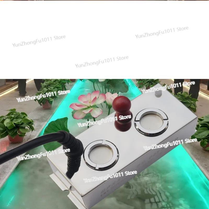 DC36V Aquarium Atomizer Fountain Water Rockery Humidifier Spray Fish Pond Bonsai Mist  Maker Fogger Without Power Supply