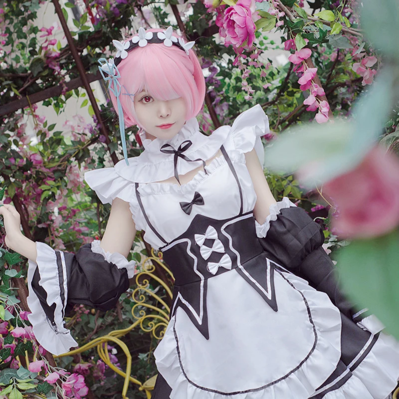 

Life In A Different World From Zero Maid Costume Lolita Dress Anime Cosplay Vestido Lolitas Lolitakleid