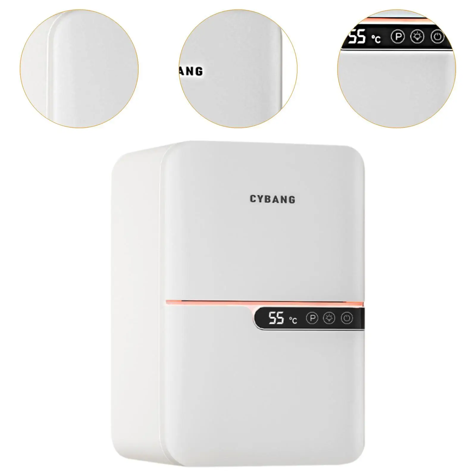 مسح دفئا قابلة لإعادة الاستخدام مبللة دفئا درجة حرارة ثابتة مسح سخان الحائط شاشة ديجيتال للمنزل المنزل الأنسجة المبللة #5