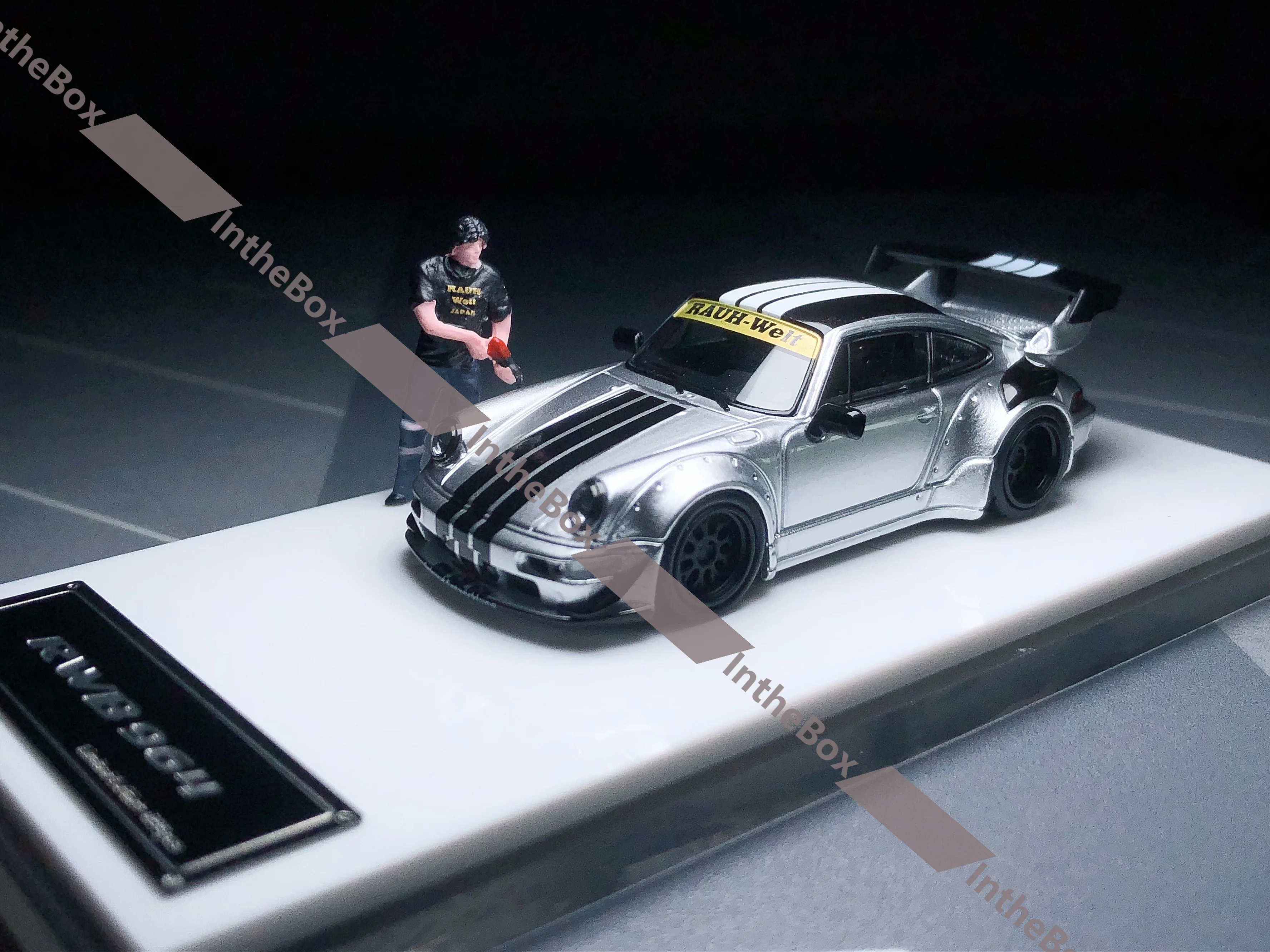 Star Model Diecast Metal carro coleção, edição limitada Hobby brinquedos, JDM RWB 964, 1:64