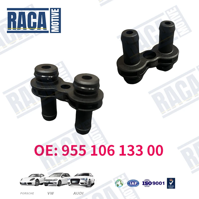 Für Porsche Cayenne 9PA 2003–2010 Warmluft-Wasserrohr der Doppelrohrschnittstelle 95510613300 7L0121133 955 106 133 00 7L0 121 133