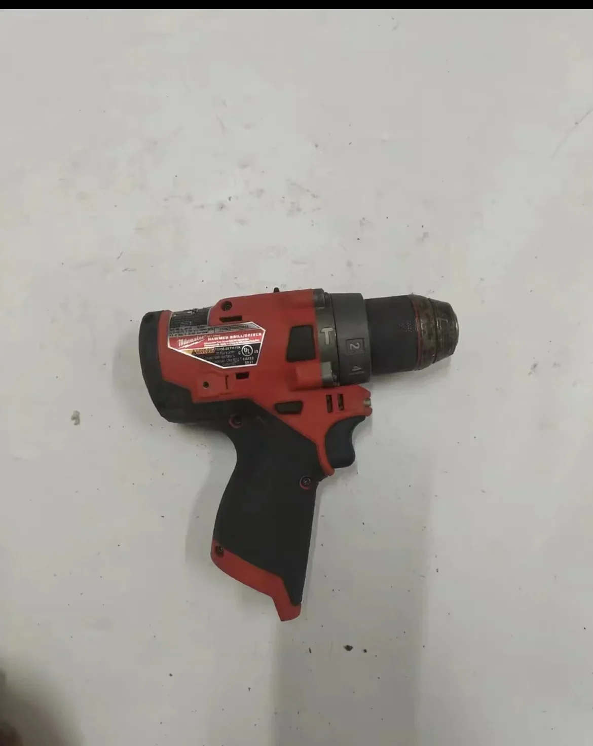 Milwaukee M12 FUEL 1/2 in. Hammer Drill 2504-20 TOOL ONLY! Nice! Brushless,SECOND HAND