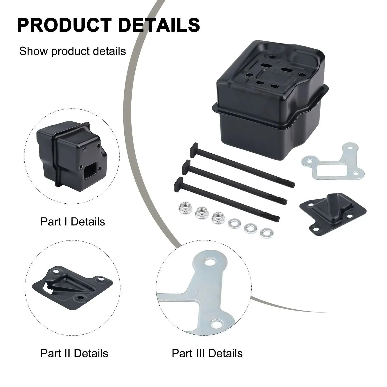 

MS290 MS310 MS390 029 039 Chainsaw Exhaust Muffler Gasket Cover Bolt Screw Kit Chainsaw Accessories Garden Power Tool Part