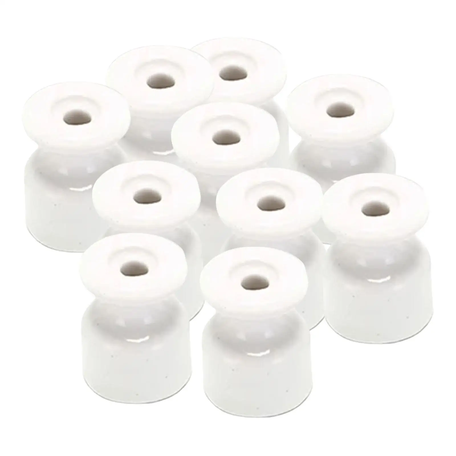 Electrical Porcelain Insulator Ceramic Glazed Wiring Accessory High Performance for Indoor and Outdoor Use