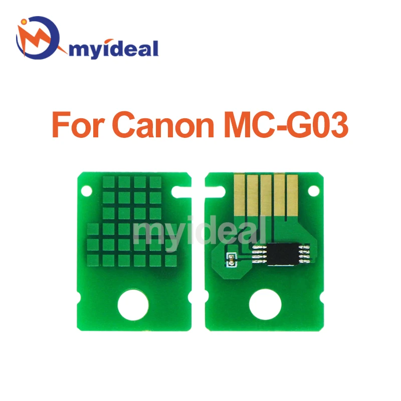 

10pcs MC-G03 Ink Maintenance Tank Chip for Canon MAXIFY MegaTank GX3050 GX3040 GX4050 GX4040 GX4020 GX3020 Printer Mcg03 Chips