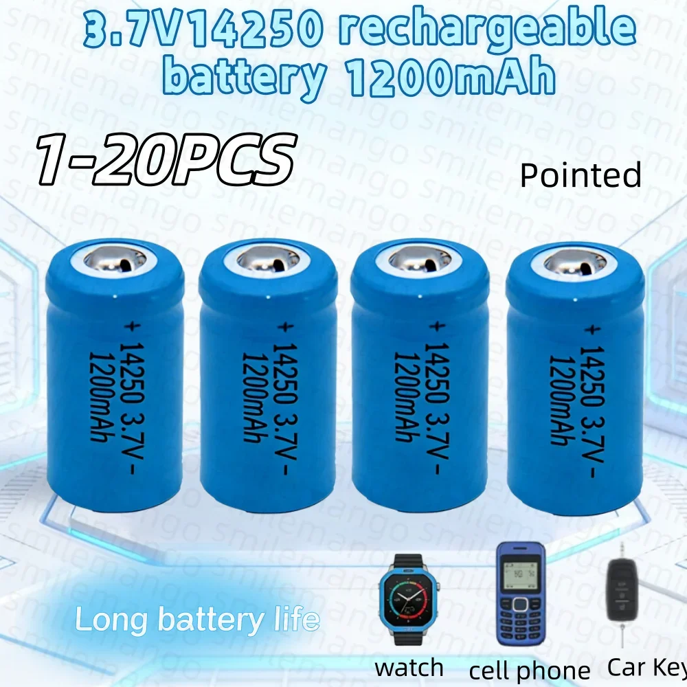 Akumulator litowy 14250 LS14250 ER14250H 1/2-R6 1/2 AA 1200mAh, akumulator litowy ER14250 — zdjęcie produktu 2