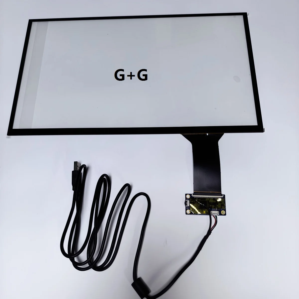 

17.3 inch capacitive touch screen tempered glass G+G10 point win7 8 10linux Android system applicable