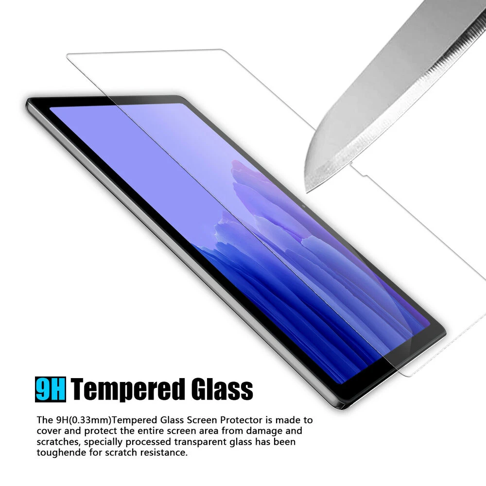 (2 PCS) Tempered Glass For Samsung Galaxy Tab A A7 A8 S2 S3 S4 S5e S6 Lite S7 SE 8.0 9.7 10.1 10.4 10.5 11 12.4 Screen Protector