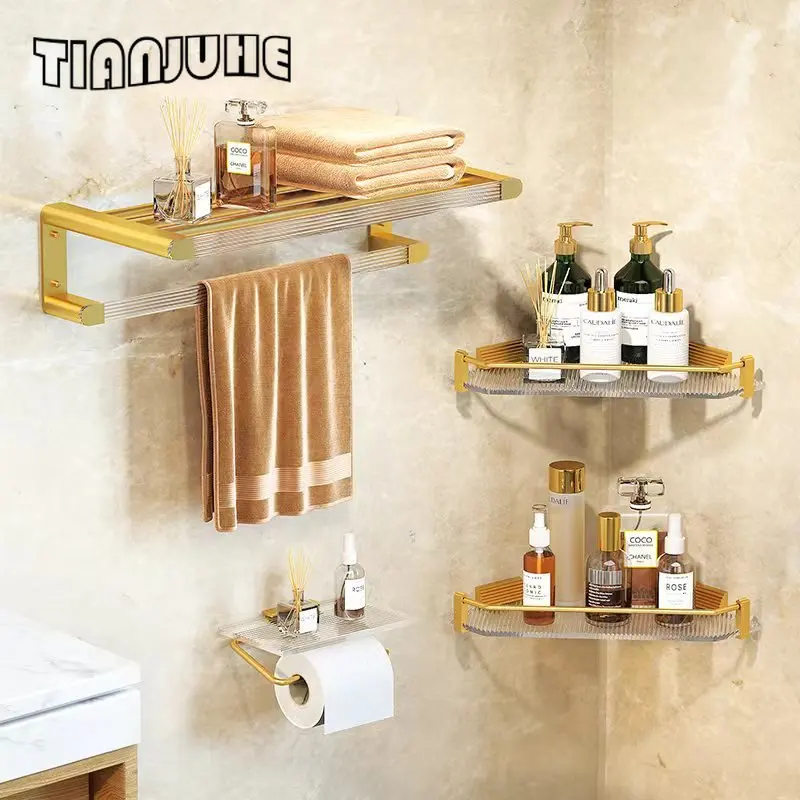 Bad Hardware Set Hand Handtuch Bar Wc Papier Halter Rostfrei Badezimmer Zubehör Kit Wand Montiert