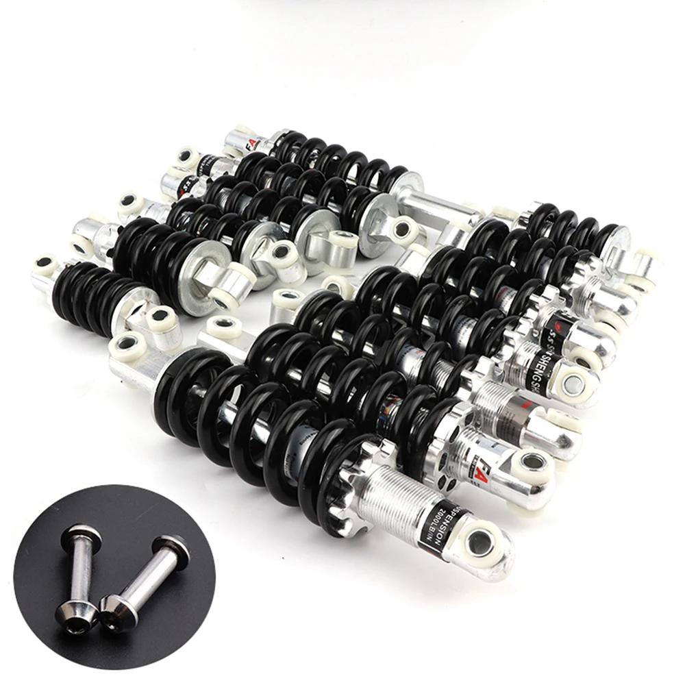 

90MM 100MM 125MM 150MM 180MM 190MM 200MM Rear Suspension Shock For 47cc 49CC Super Minimoto ATV Quad Electric Scooter Pocket Bik